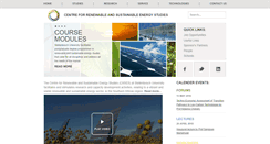 Desktop Screenshot of crses.sun.ac.za