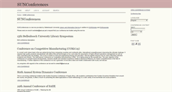 Desktop Screenshot of conferences.sun.ac.za